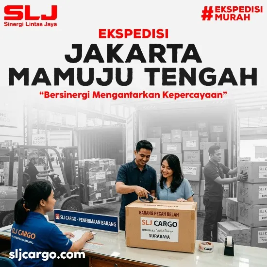 Ekspedisi Jakarta Mamuju Tengah Murah